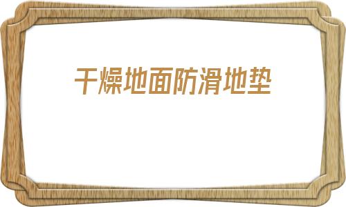干燥地面防滑地垫(家用室内地面防滑垫在哪里买)