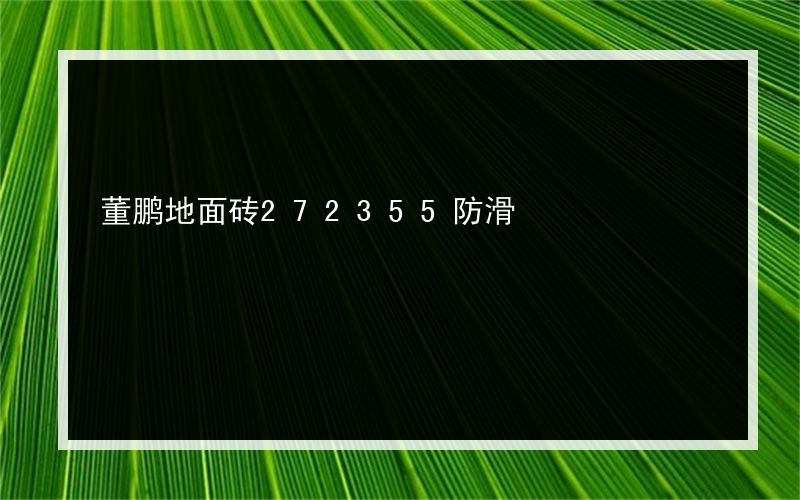 董鹏地面砖272355防滑